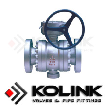 Trunnion Mounted Ball Valve, API 6D, PED/Ce Certificated